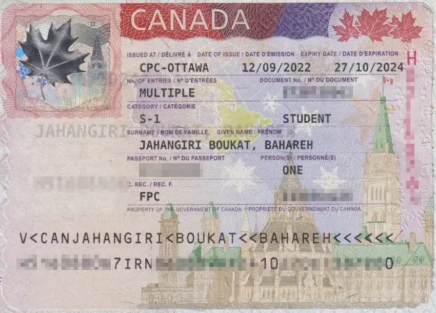 ویزای تحصیلی کانادا - اخذ شده توسط Vira Study